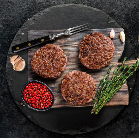 Hamburger Patties-5 pound box (20 patties)